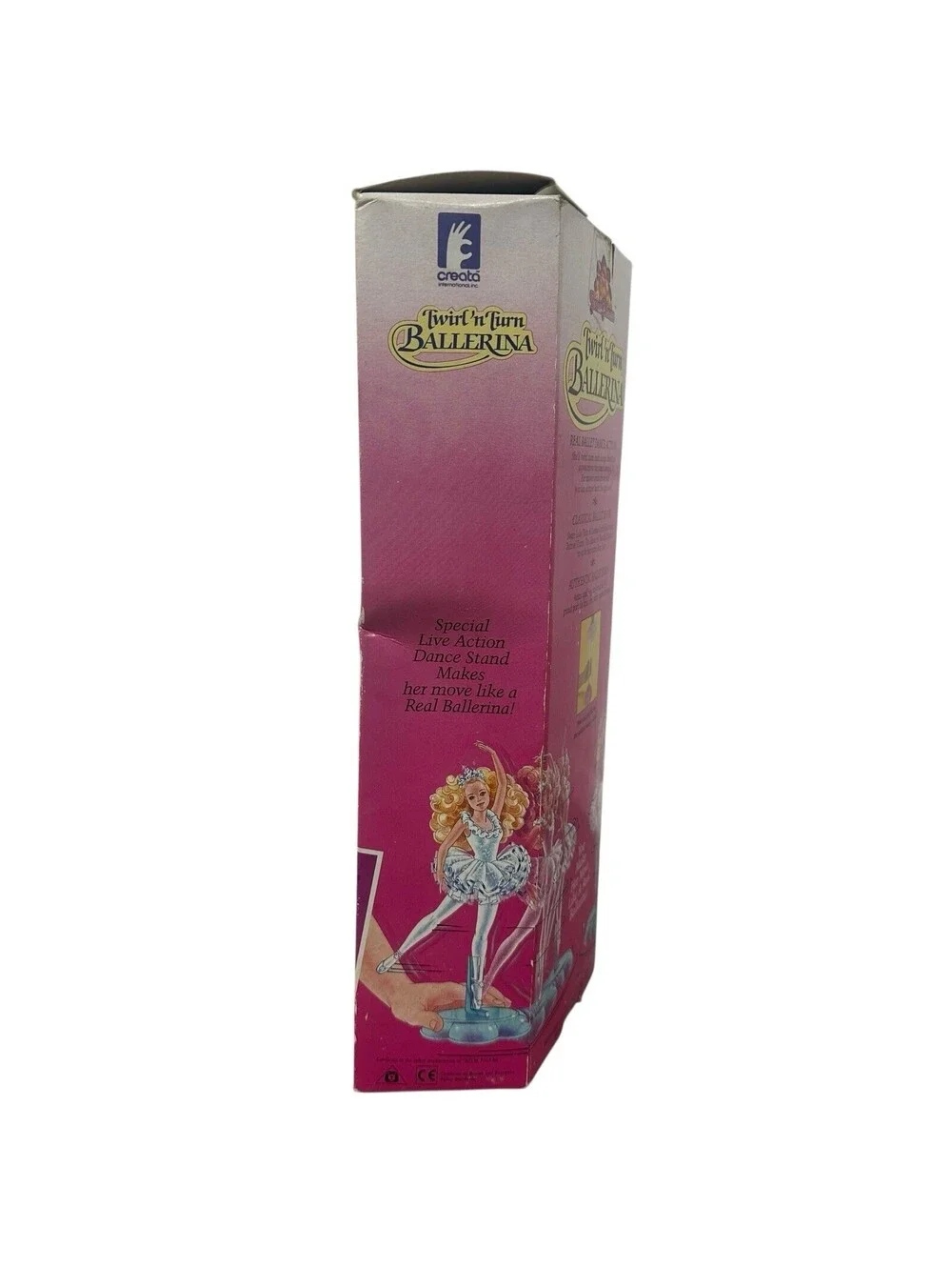 1989 Twirl N Turn Ballerina Doll Creata Flower Princess NEW/SEALED 11.5